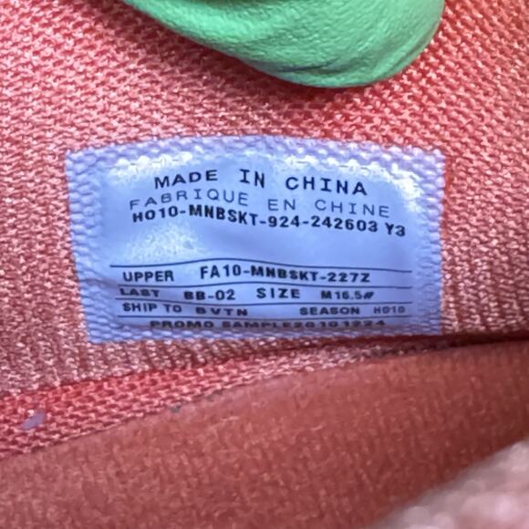 Rare Nike Basketball Shoes Men's Size 16.5 Promo Sample from 2010 - Picture 9 of 9